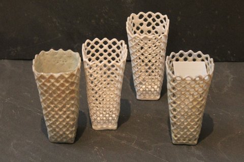 Lille firkantede vase